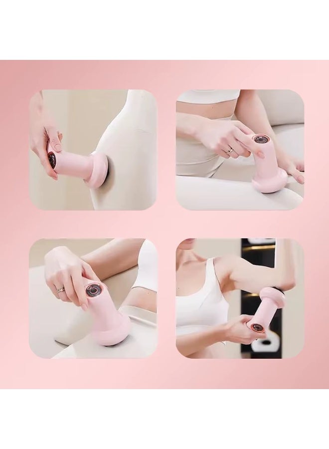 5-in-1 Multi-Head Massager – Body Massage Gun for Muscle Pain Relief and Body Relaxation – Multiple Speeds - Image 3